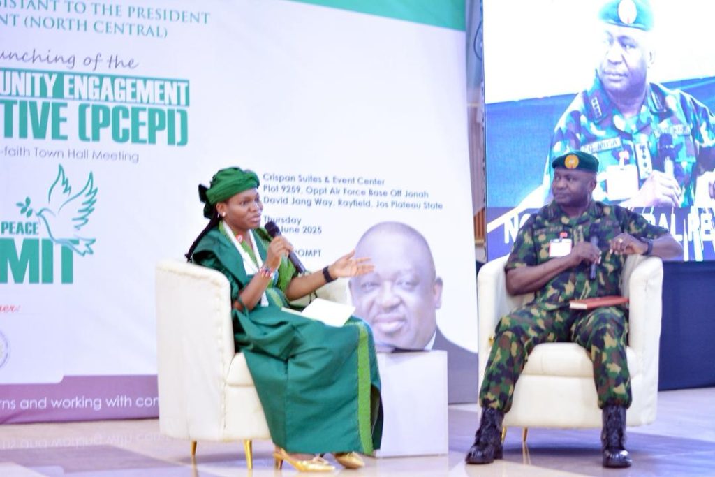 The North Central Peace Summit and launch of the Presidential Community Engagement Peace Initiative (PCEPI)-